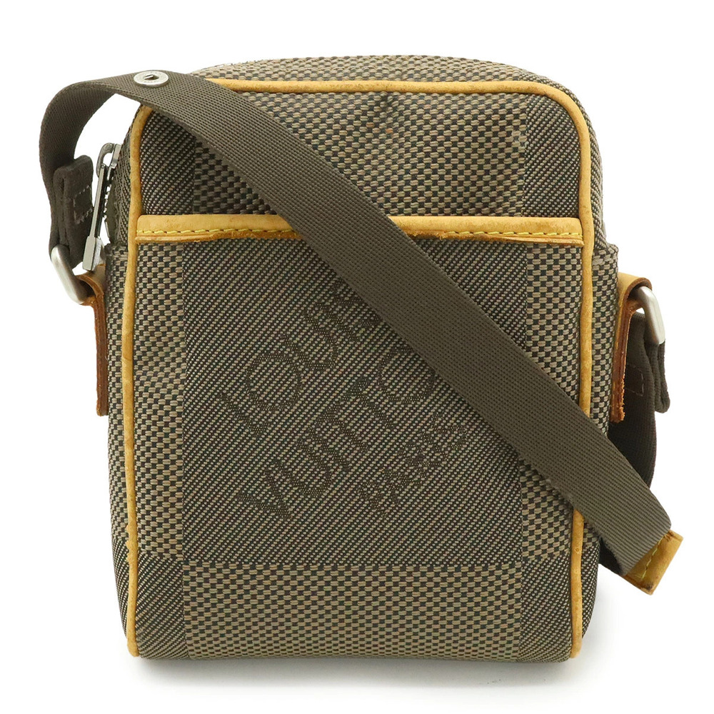 LOUIS VUITTON Damier Geant Citadin Crossbody Bag Canvas Tail Khaki Green